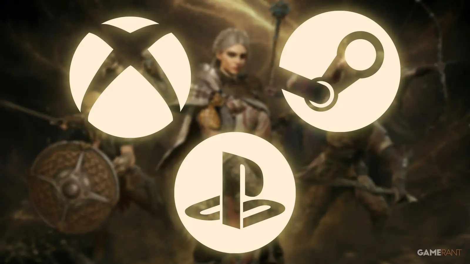 Mistfall Hunter players from different platforms in lobby