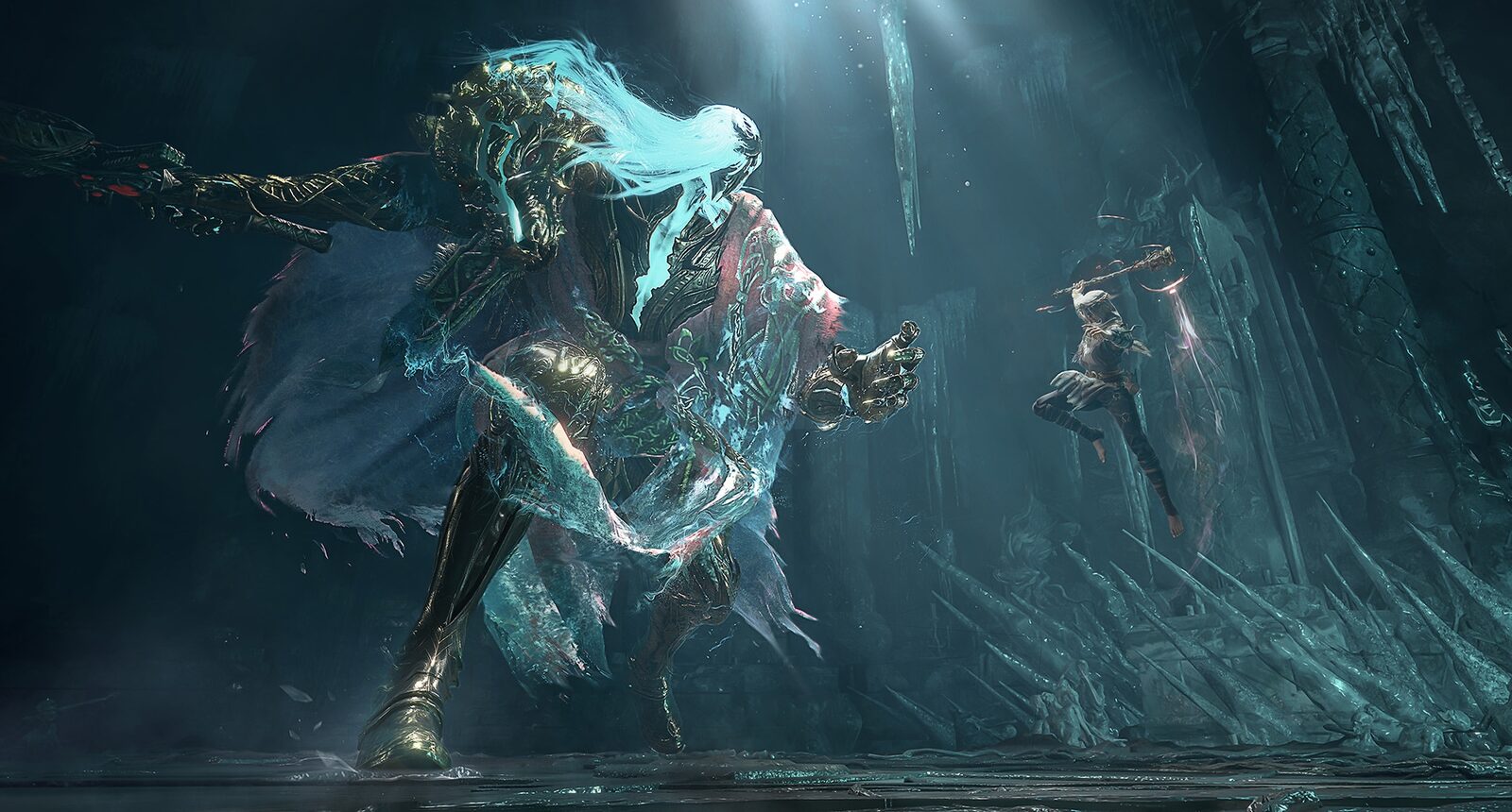 Mistfall Hunter combat screenshot